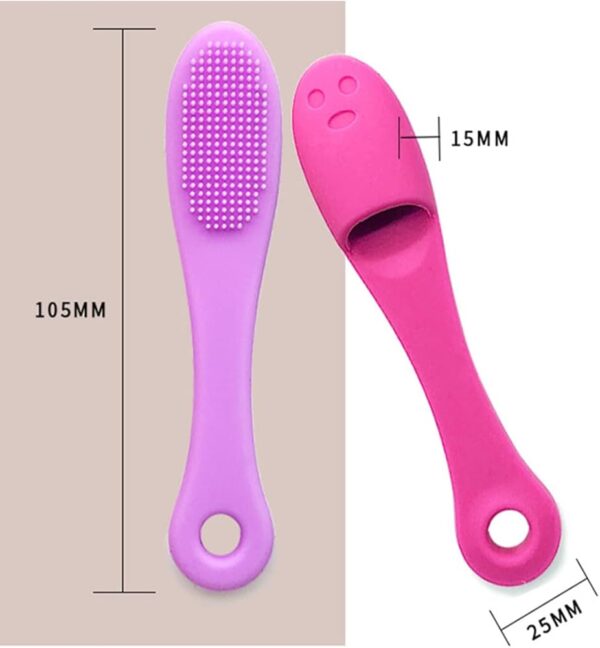 Buy 5 Piece Silicone Face Cleaner & Blackhead Remover Brush – Deep Pore Cleansing & Gentle Exfoliation | ChicTees.pk