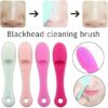 Buy 5 Piece Silicone Face Cleaner & Blackhead Remover Brush – Deep Pore Cleansing & Gentle Exfoliation | ChicTees.pk