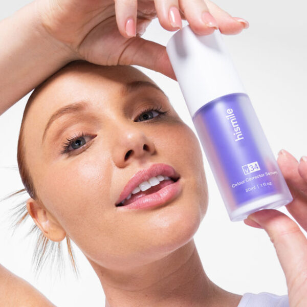 Buy Hismile V34 Colour Corrector Serum 30ml – Teeth Whitening Purple Serum in Pakistan