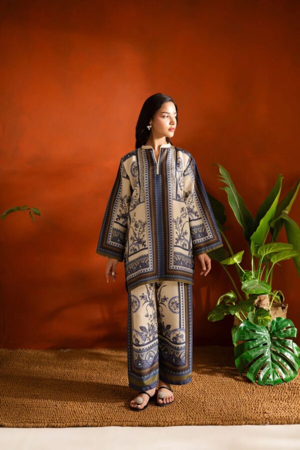 WhatsApp Image 2025-10-19 at 11.40.47 PM LULU SAR 2-Piece Printed Cord Set | Premium Linen 2pc | chictees.pk